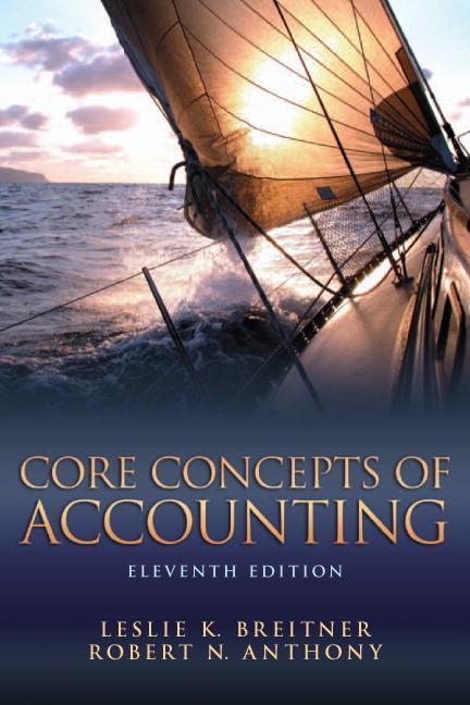 Cover: 9780132744393 | Core Concepts of Accounting | Core Concept Account _p11 | Taschenbuch