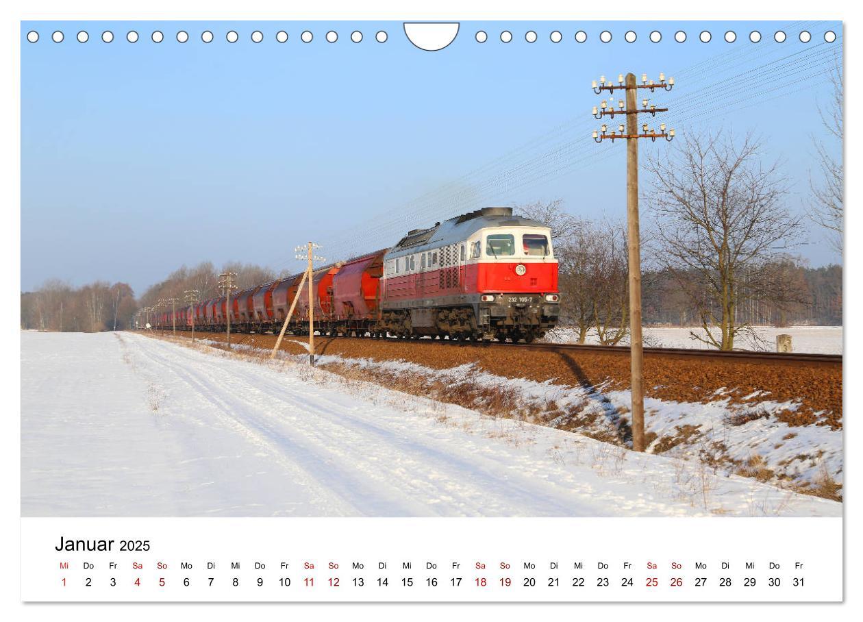 Bild: 9783435305384 | Eisenbahnen in Ostsachsen 2025 (Wandkalender 2025 DIN A4 quer),...