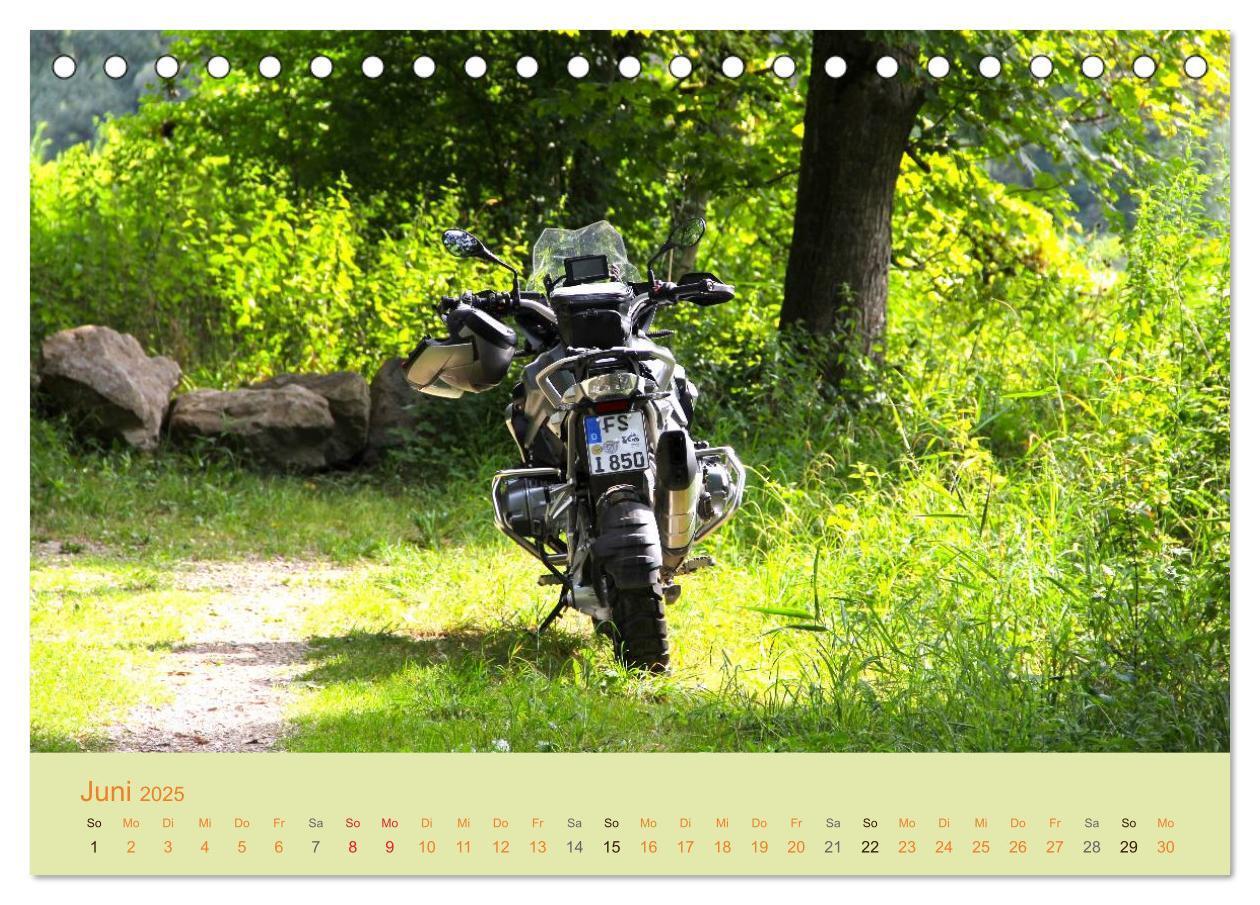 Bild: 9783435520862 | Freude an - Spaß mit der BMW GS (Tischkalender 2025 DIN A5 quer),...