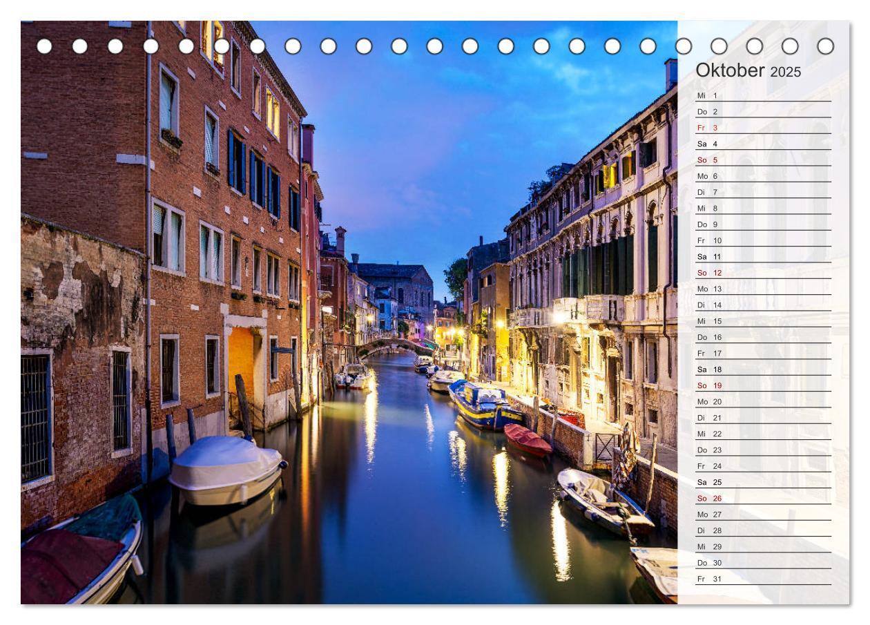 Bild: 9783435314669 | Venedig - Stille Momente (Tischkalender 2025 DIN A5 quer), CALVENDO...