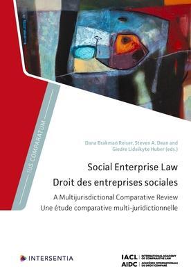 Cover: 9781839704116 | Social Enterprise Law | A Multijurisdictional Comparative Review