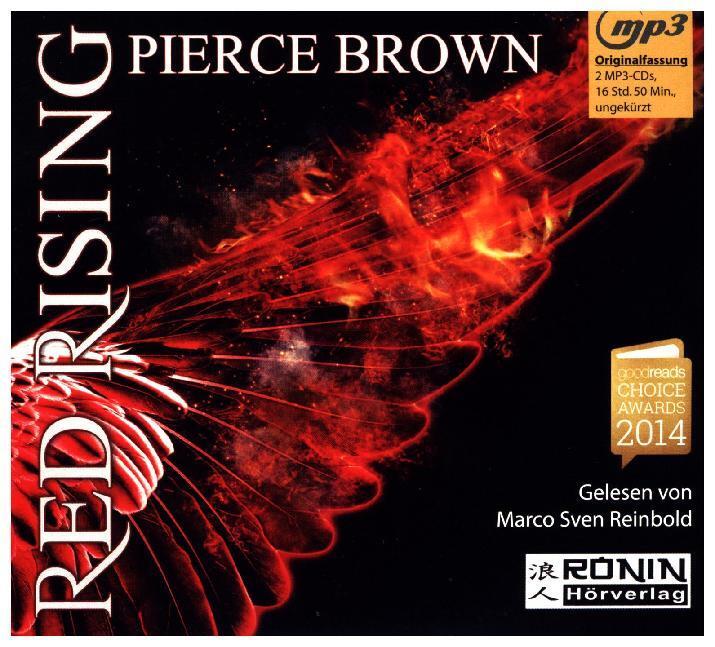 Cover: 9783946349648 | Red Rising, 2 MP3-CDs | Pierce Brown | Audio-CD | 1005 Min. | Deutsch