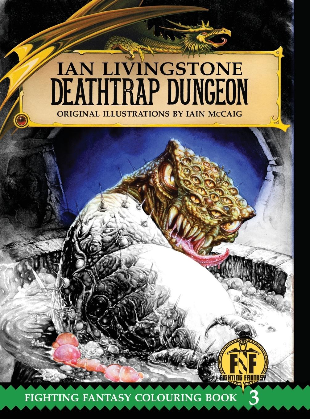 Cover: 9781911390107 | Deathtrap Dungeon Colouring Book | Ian Livingstone | Buch | Englisch