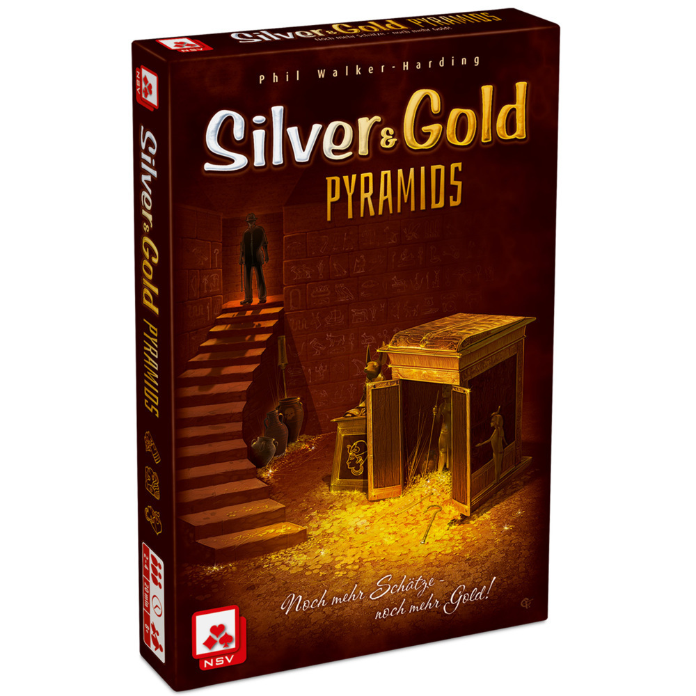 Cover: 4012426883910 | Silver &amp; Gold Pyramids - das Spiel für endlos viele Abenteuer | Verlag