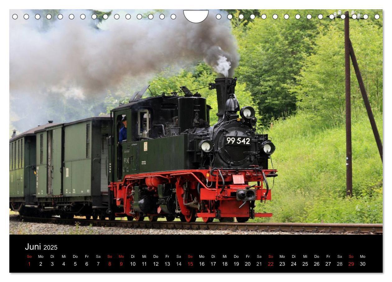 Bild: 9783435823239 | Dampfbahnromantik auf schmaler Spur (Wandkalender 2025 DIN A4...