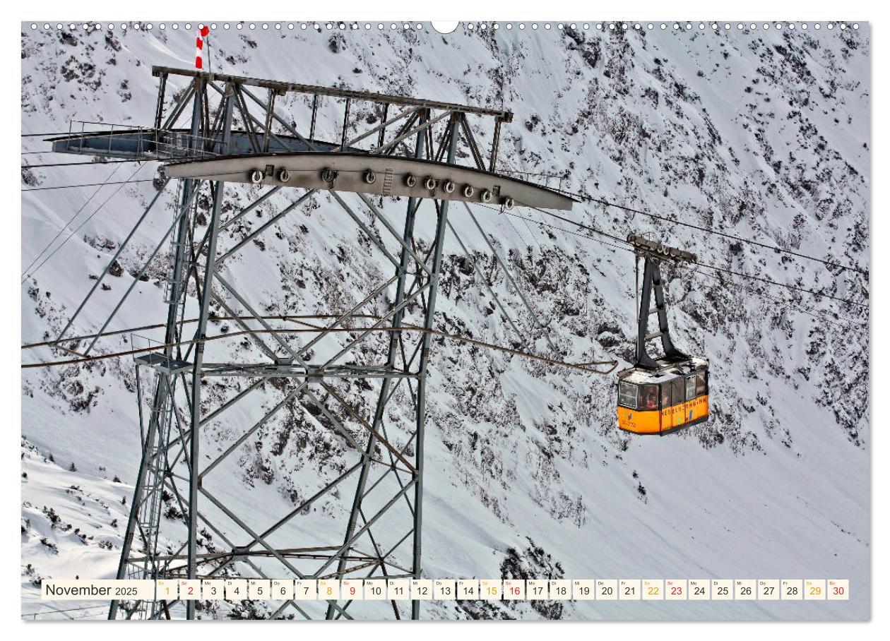 Bild: 9783435360970 | Abenteuer Seilbahn (Wandkalender 2025 DIN A2 quer), CALVENDO...