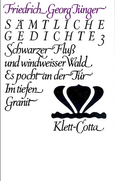 Cover: 9783608953404 | Werke. Werkausgabe in zwölf Bänden / Sämtliche Gedichte 3 (Werke....