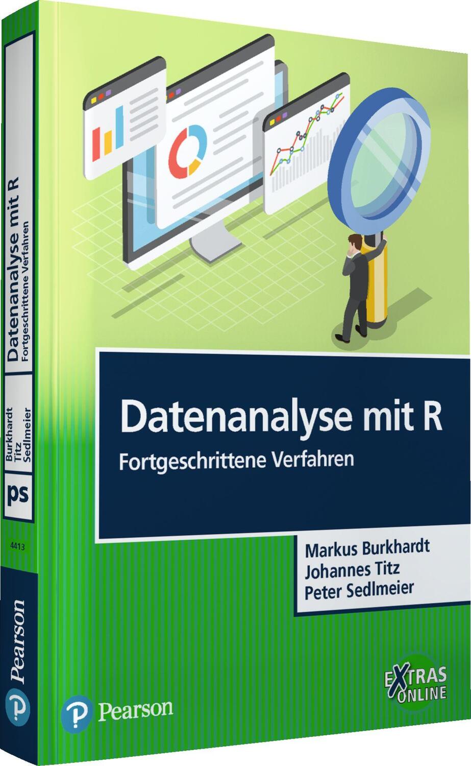 Cover: 9783868944136 | Datenanalyse mit R: Fortgeschrittene Verfahren | Burkhardt (u. a.)