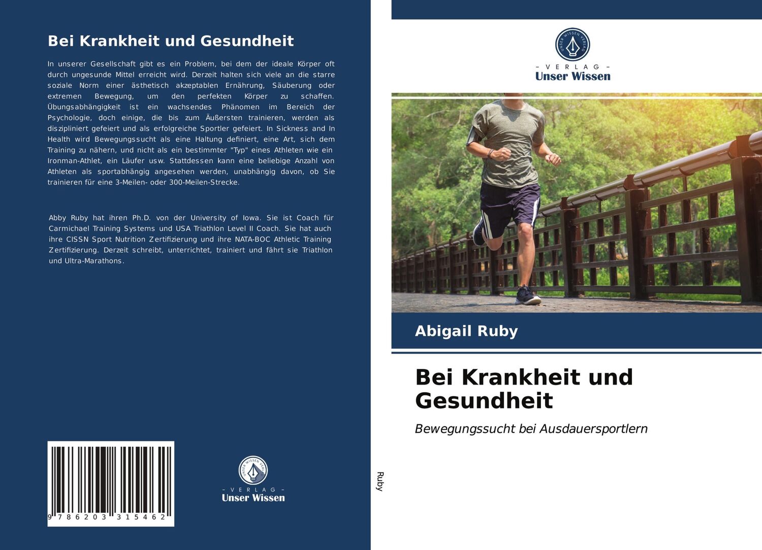 Cover: 9786203315462 | Bei Krankheit und Gesundheit | Bewegungssucht bei Ausdauersportlern