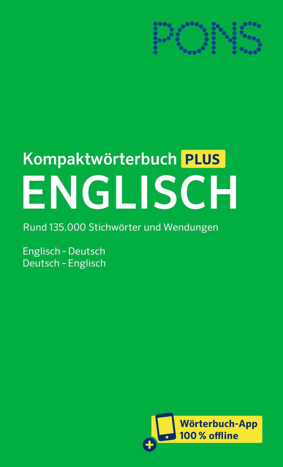 Cover: 9783125163966 | PONS Kompaktwörterbuch Englisch | Bundle | PONS-Wörterbücher | 1 Buch