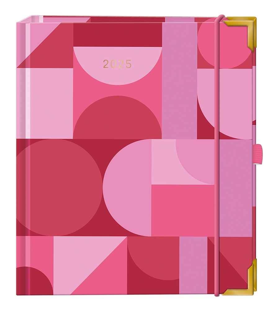 Cover: 9783986360894 | Terminplaner A5 Premium 2025 Pink | Premium-Terminplaner | Original