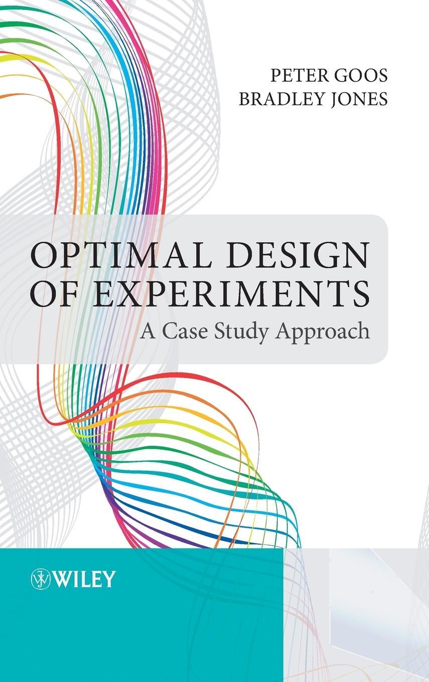Cover: 9780470744611 | Optimal Design of Experiments | Goos | Buch | XIV | Englisch | 2011