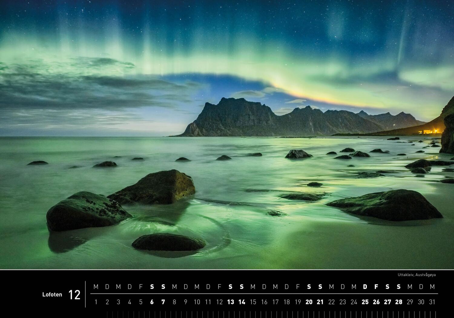 Bild: 9783968555256 | 360° Lofoten Premiumkalender 2025 | Gerhard Zwerger-Schoner | Kalender