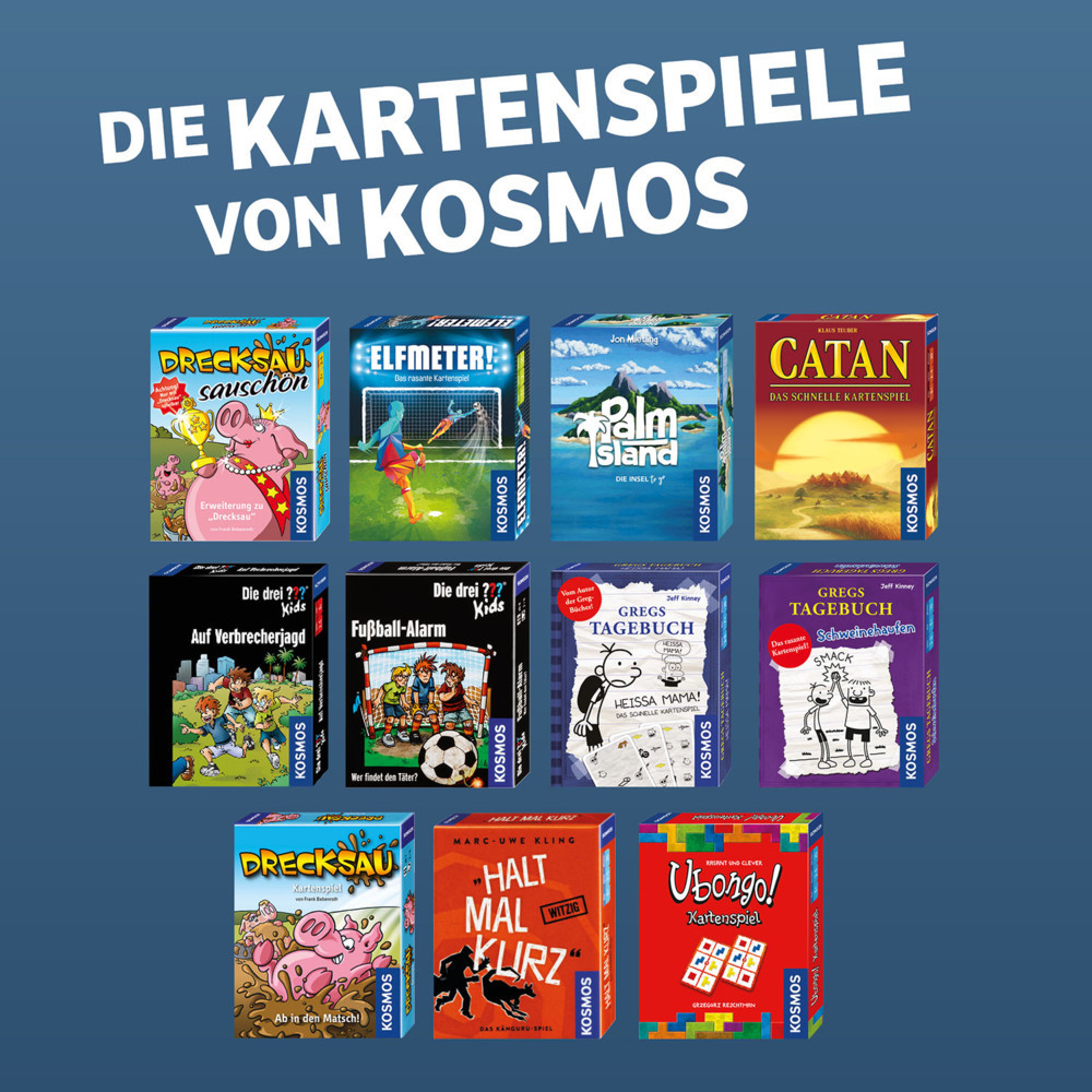 Bild: 4002051741624 | Gregs Tagebuch - Heissa Mama! (Kartenspiel) | Das schnelle Kartenspiel