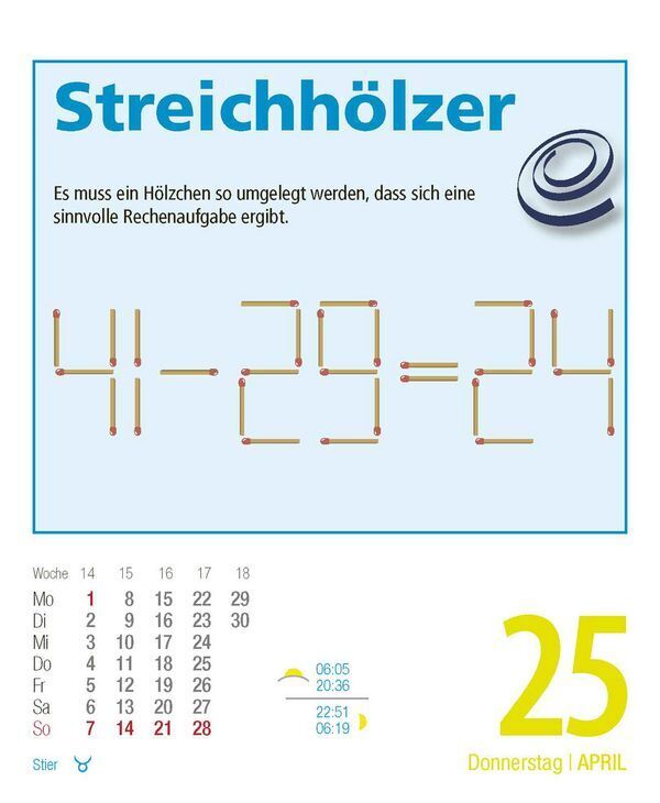Bild: 9783731870463 | Gehirnjogging 2024 | Korsch Verlag | Kalender | 328 S. | Deutsch