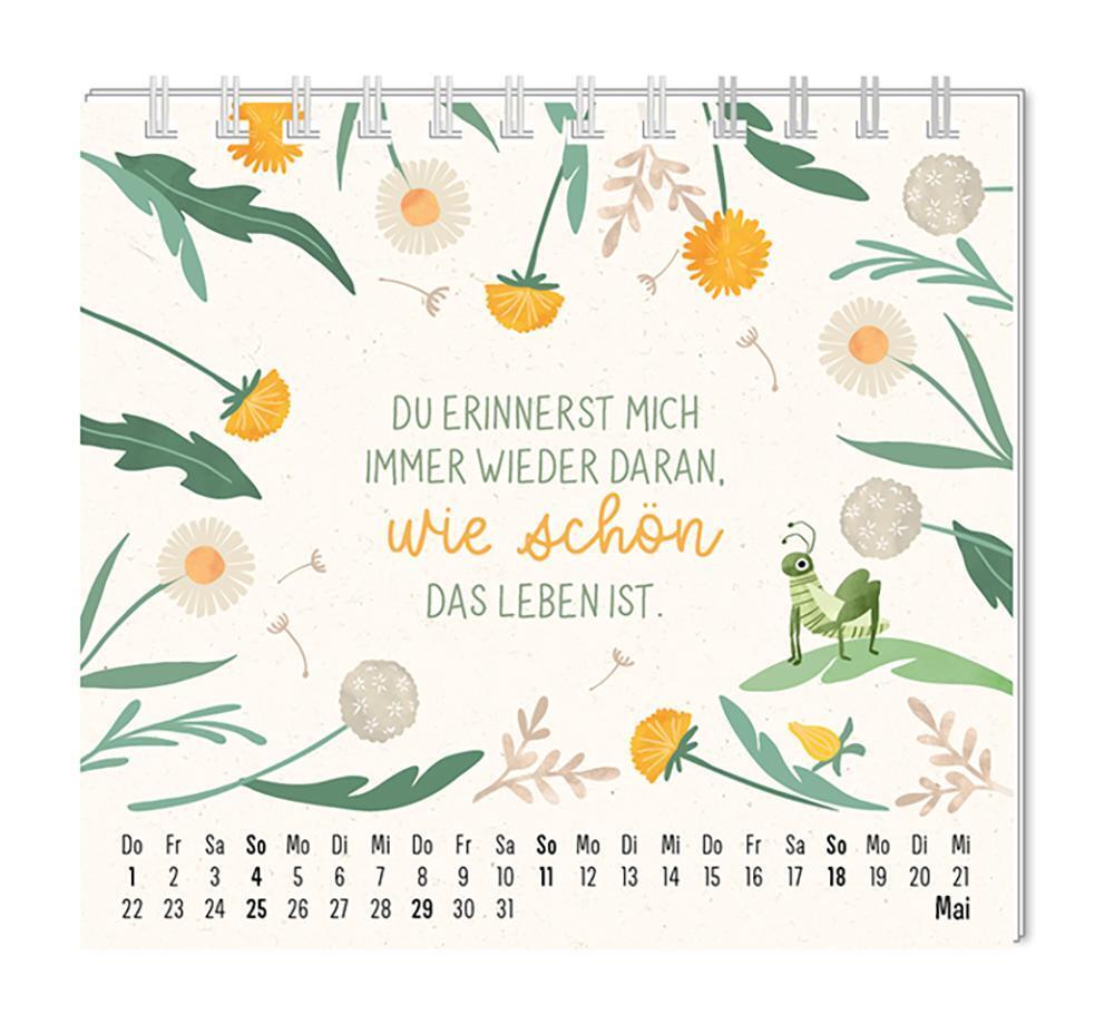 Bild: 9783986361327 | Mini-Kalender 2025 Du bist wundervoll | Mini-Kalender | Original