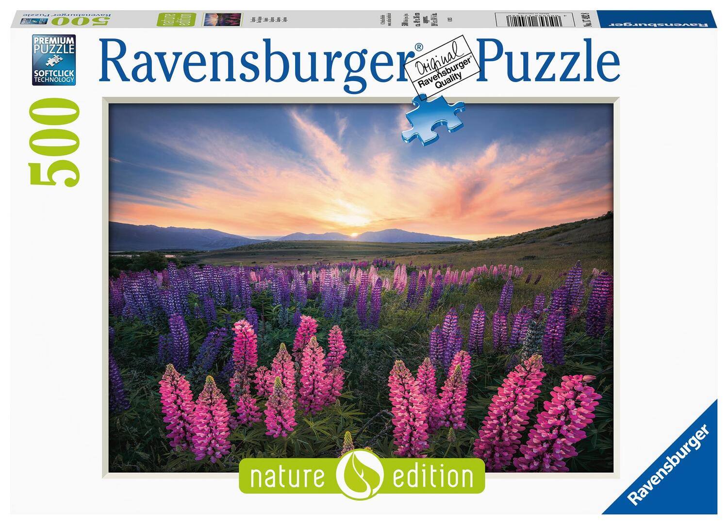 Cover: 4005556174928 | Ravensburger Nature Edition 17492 Lupinen - 500 Teile Puzzle für...