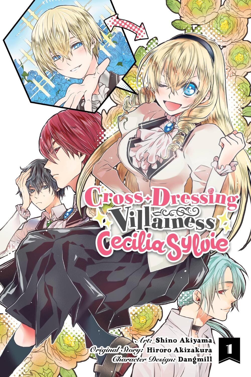 Cover: 9781975336592 | Cross-Dressing Villainess Cecilia Sylvie, Vol. 1 (manga) | Akizakura