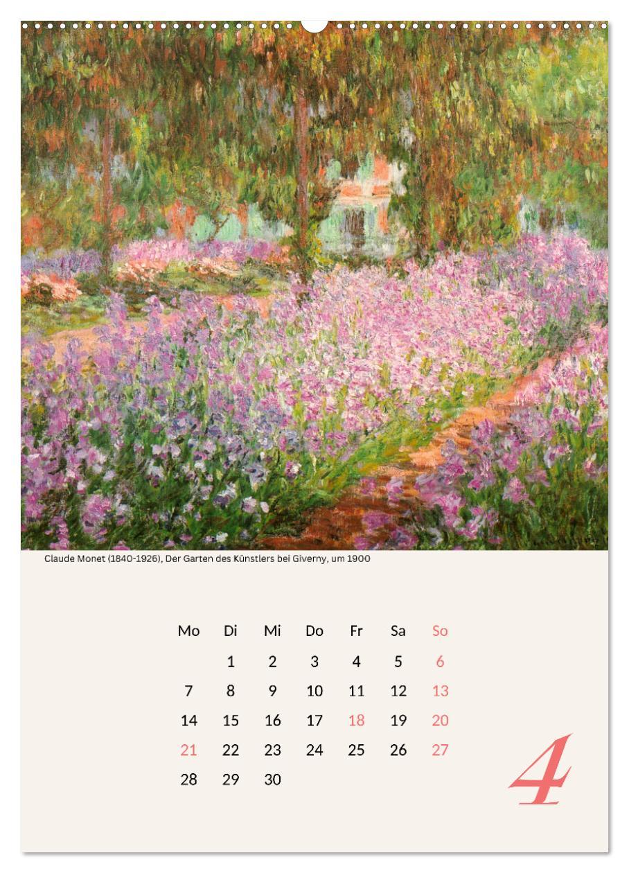 Bild: 9783457225301 | Claude Monet Impressionen (Wandkalender 2025 DIN A2 hoch), CALVENDO...