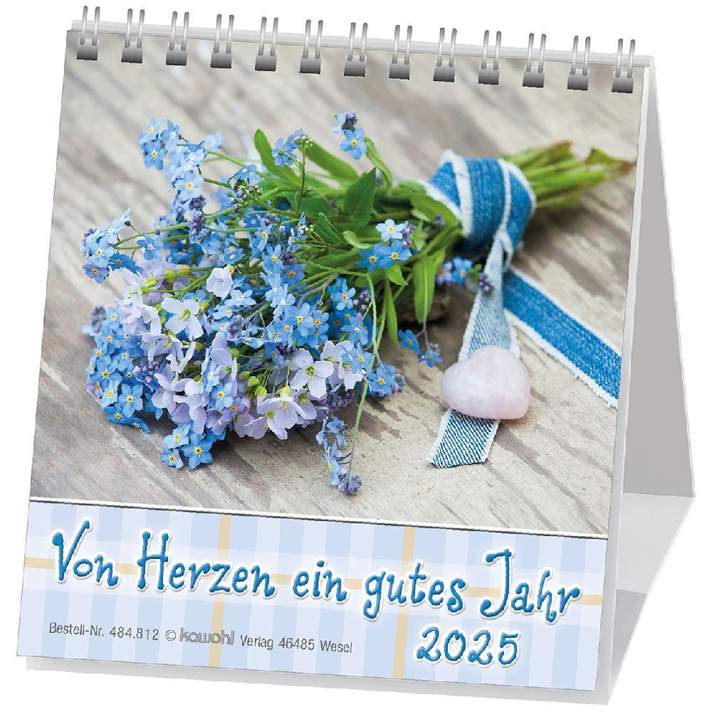 Cover: 9783754881255 | Von Herzen ein gutes Jahr 2025 | Kalender | 14 S. | Deutsch | 2025