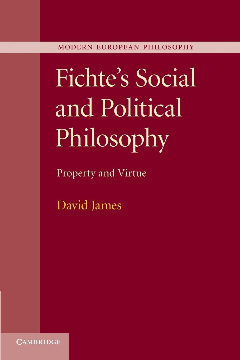 Cover: 9781107684447 | Fichte's Social and Political Philosophy | Property and Virtue | James