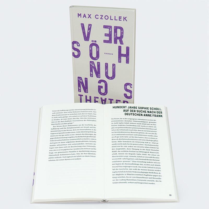 Bild: 9783446276093 | Versöhnungstheater | Max Czollek | Buch | 176 S. | Deutsch | 2023