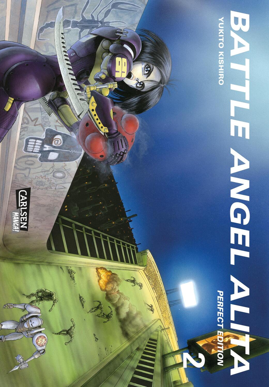Cover: 9783551721365 | Battle Angel Alita - Perfect Edition 2 | Yukito Kishiro | Taschenbuch