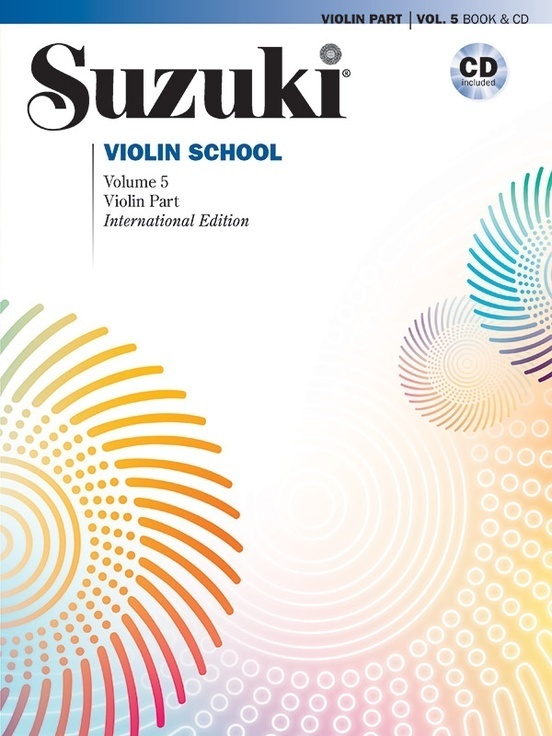 Cover: 9781470651657 | Suzuki Violin School, Volume 5 | International Edition (Book &amp; CD)