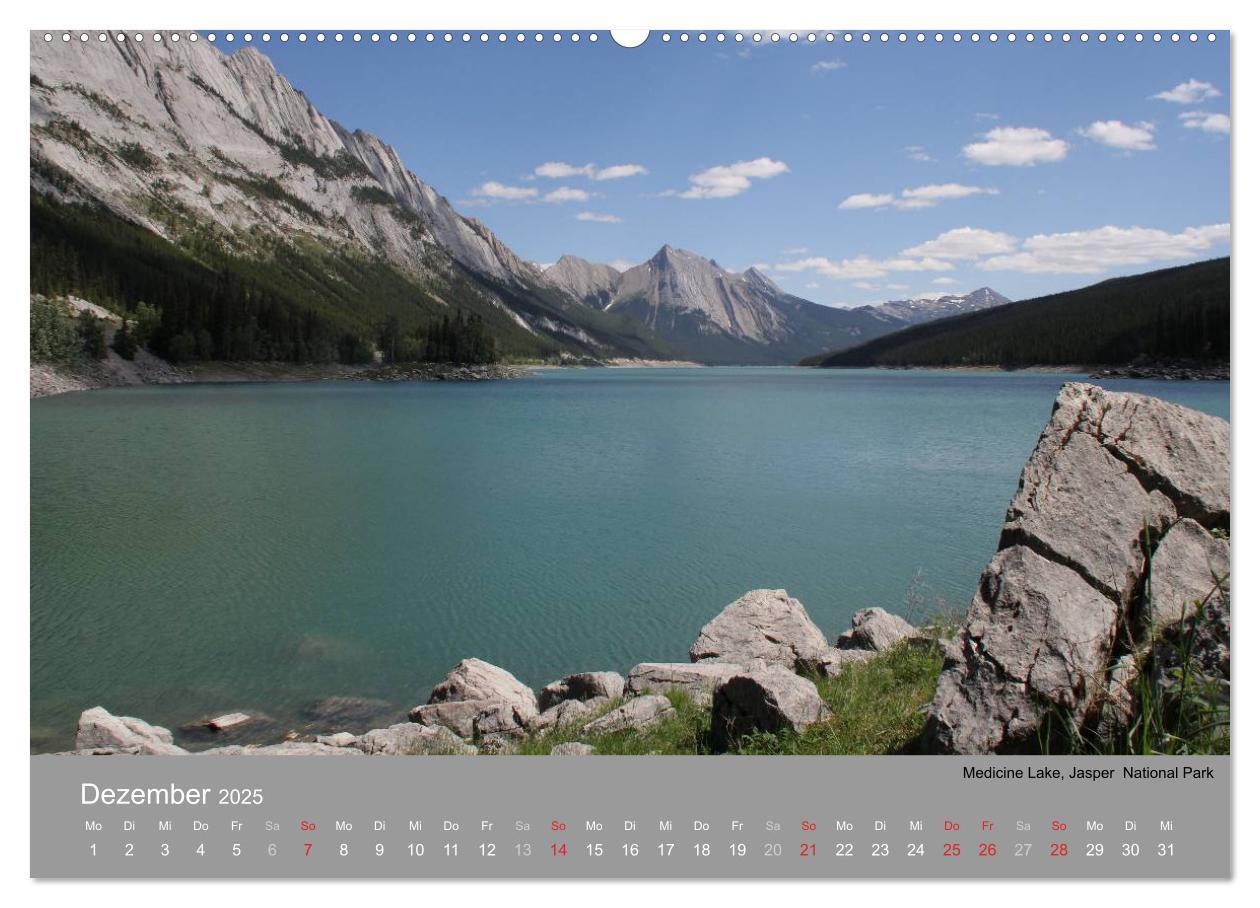 Bild: 9783435575749 | Rocky Mountains 2025 (Wandkalender 2025 DIN A2 quer), CALVENDO...