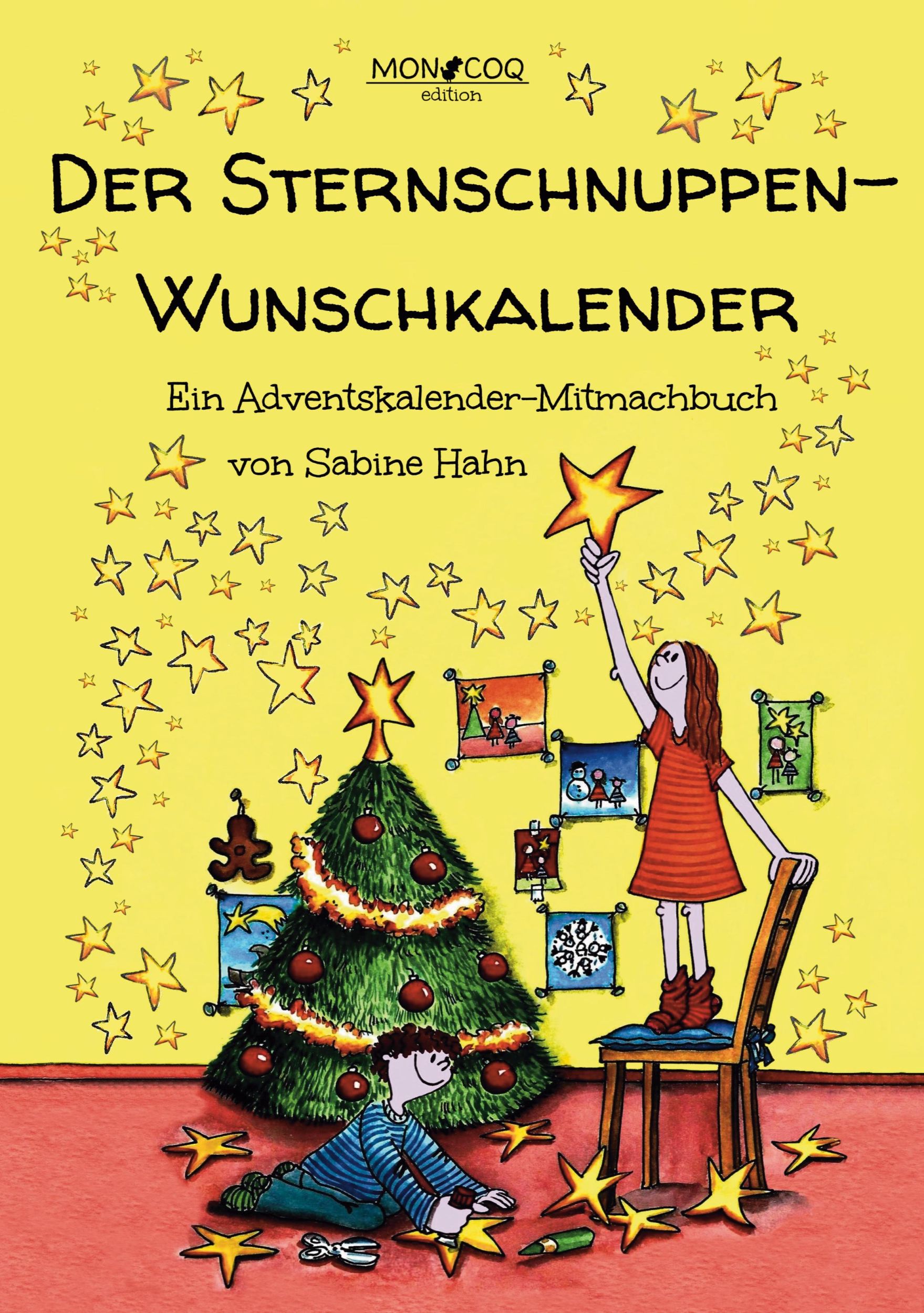 Cover: 9783981797060 | Der Sternschnuppen-Wunschkalender | Ein Adventskalender-Mitmachbuch