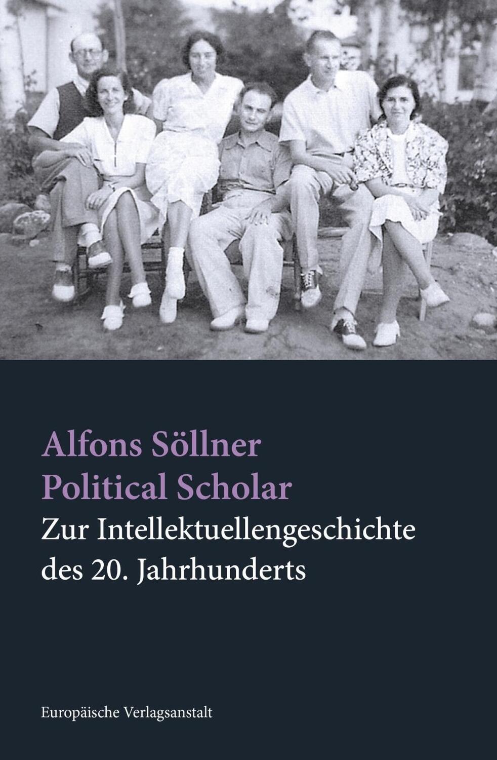 Cover: 9783863930905 | Political Scholar | Zur Intellektuellengeschichte des 20. Jahrhunderts