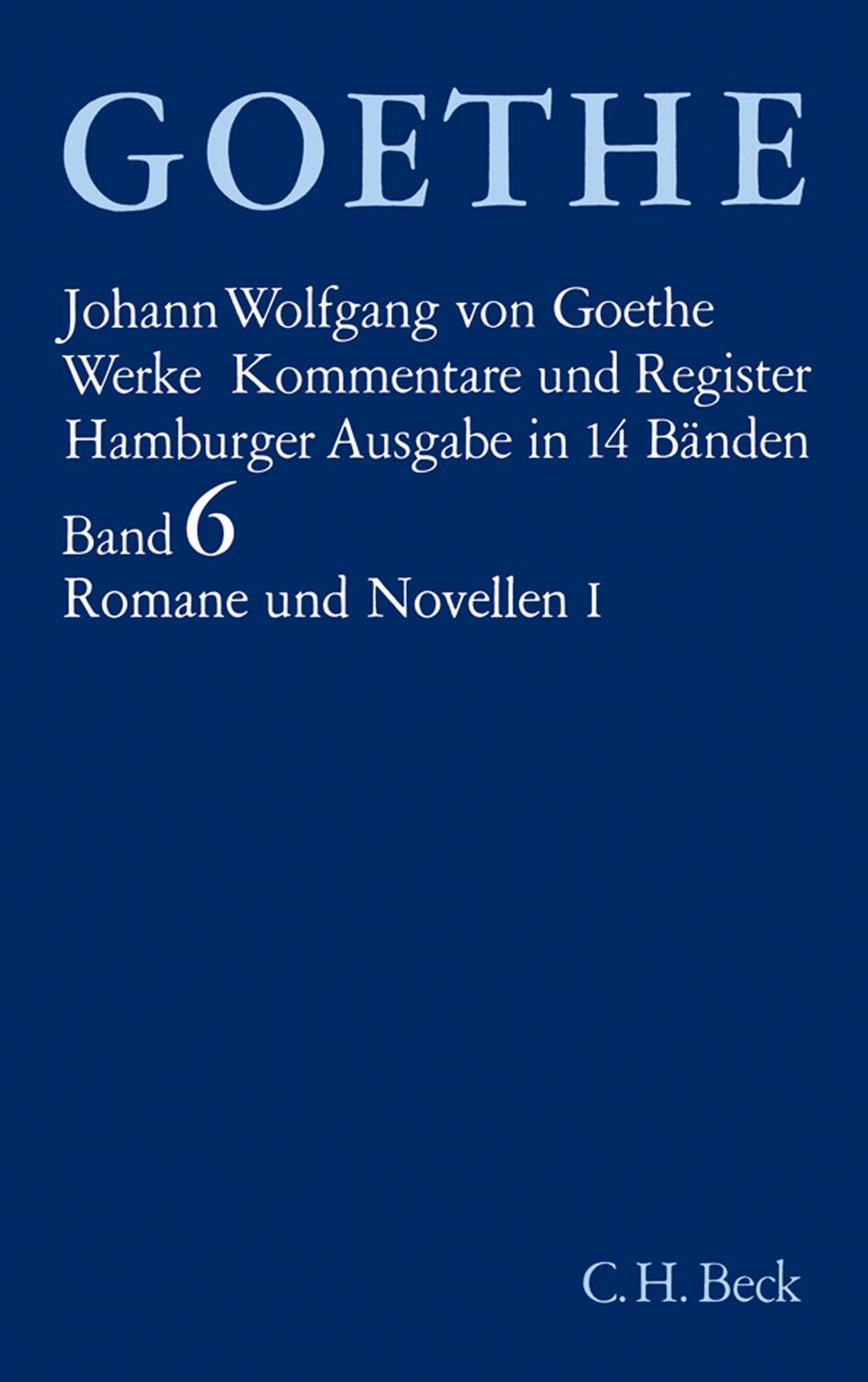 Cover: 9783406084867 | Romane und Novellen I | Buch | Deutsch | 2012 | C.H.Beck