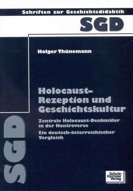 Cover: 9783824803811 | Holocaust-Rezeption und Geschichtskultur | Holger Thünemann | Buch