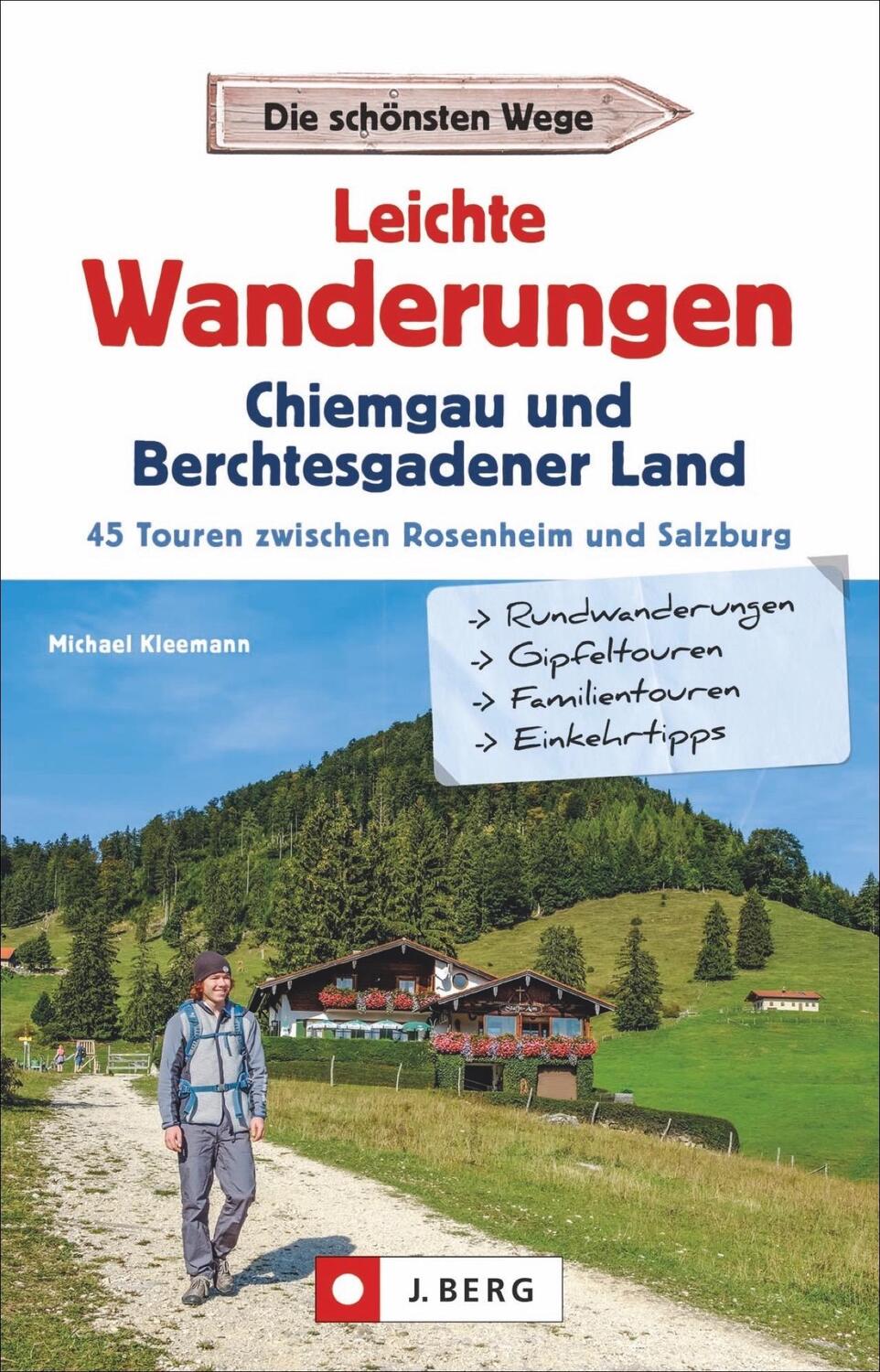 Cover: 9783862466061 | Leichte Wanderungen Chiemgau und Berchtesgadener Land | Kleemann