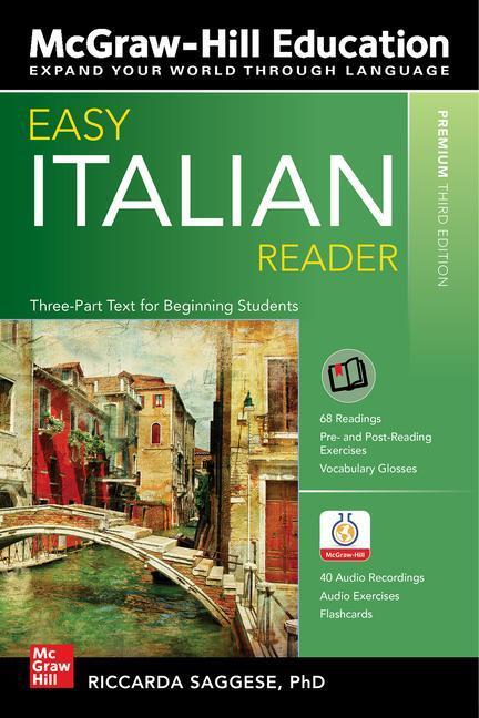Cover: 9781260463644 | Easy Italian Reader, Premium Third Edition | Riccarda Saggese | Buch