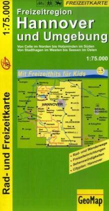 Cover: 9783933671967 | GeoMap Karte Freizeitregion Hannover und Umgebung | (Land-)Karte