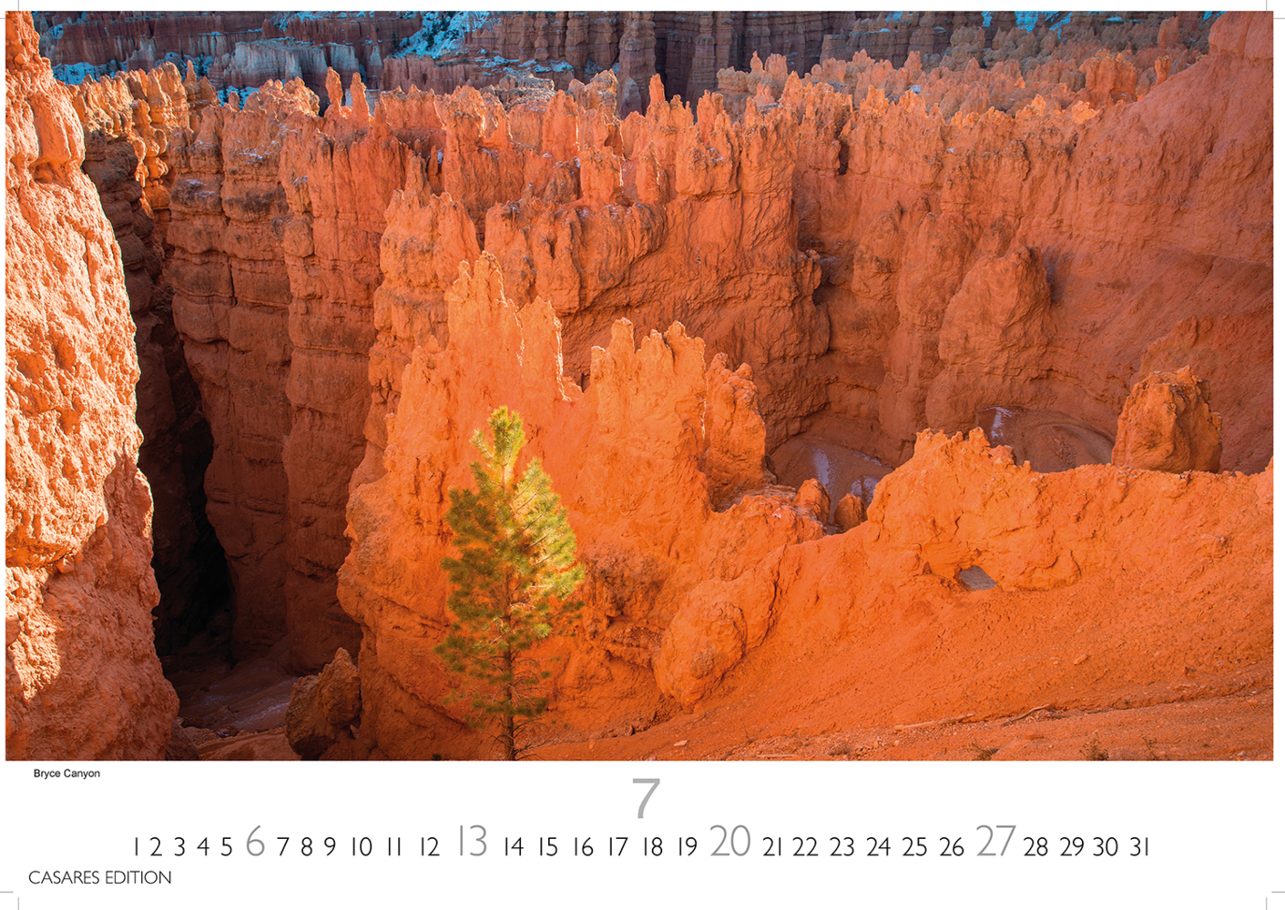 Bild: 9781835242681 | Nationalparks USA 2025 L 35x50cm | Kalender | 14 S. | Deutsch | 2025