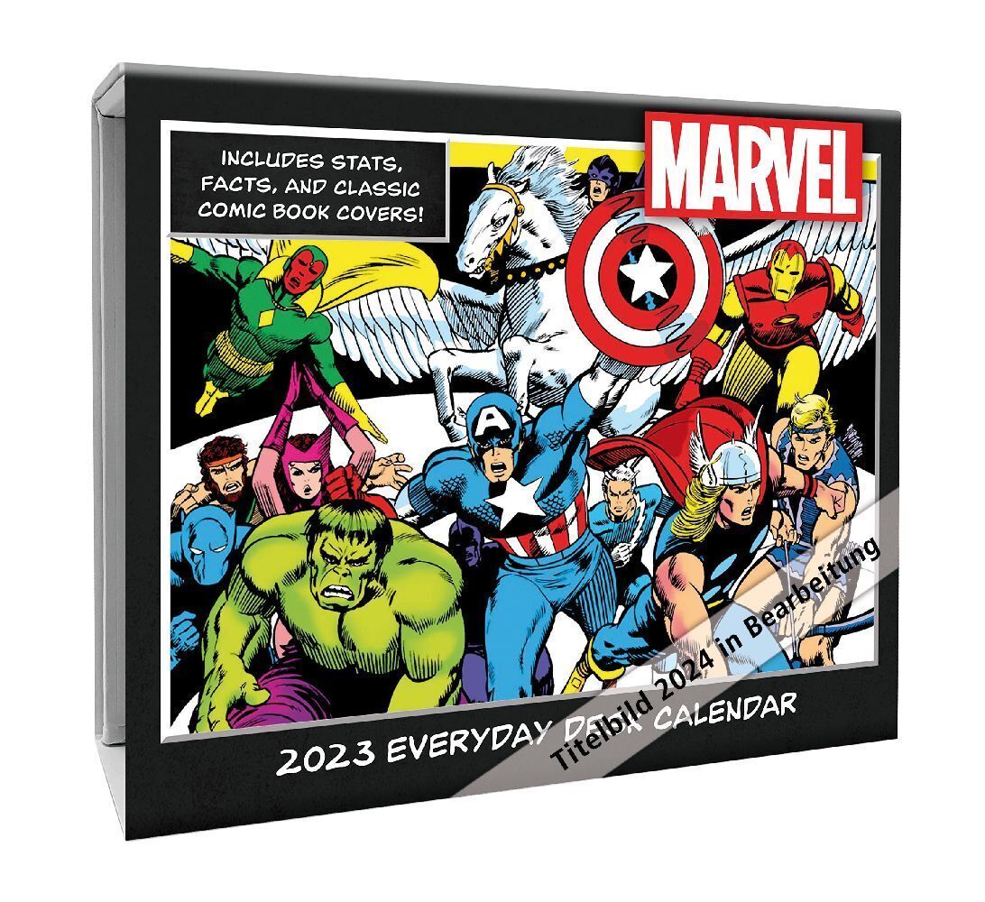 Cover: 9781801229791 | Marvel 2024 | Original Danilo-Tagesabreißkalender [Kalendar] | Ltd