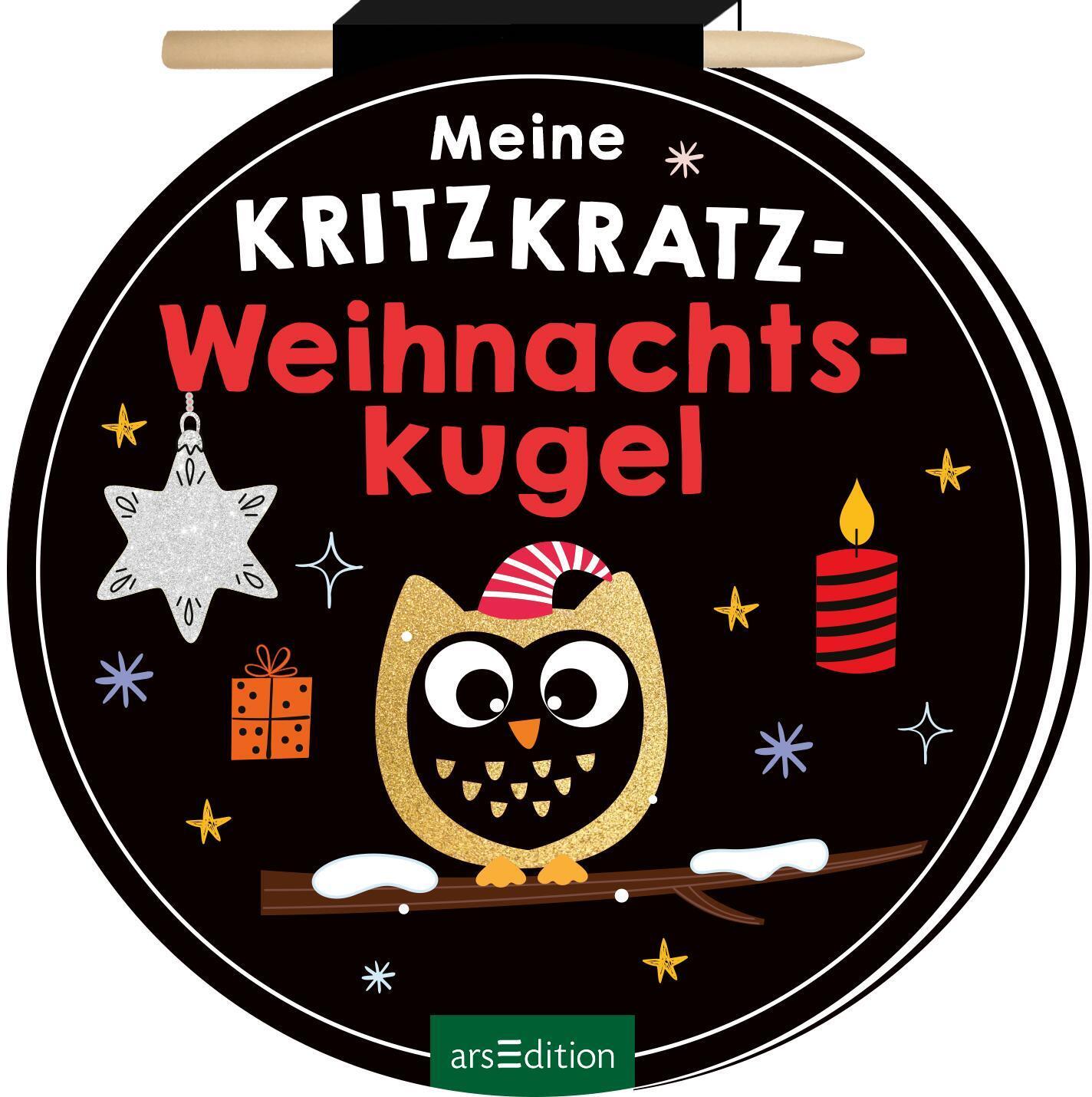 Cover: 9783845850764 | Meine Kritzkratz-Weihnachtskugel | Taschenbuch | Kritzkratz | 36 S.