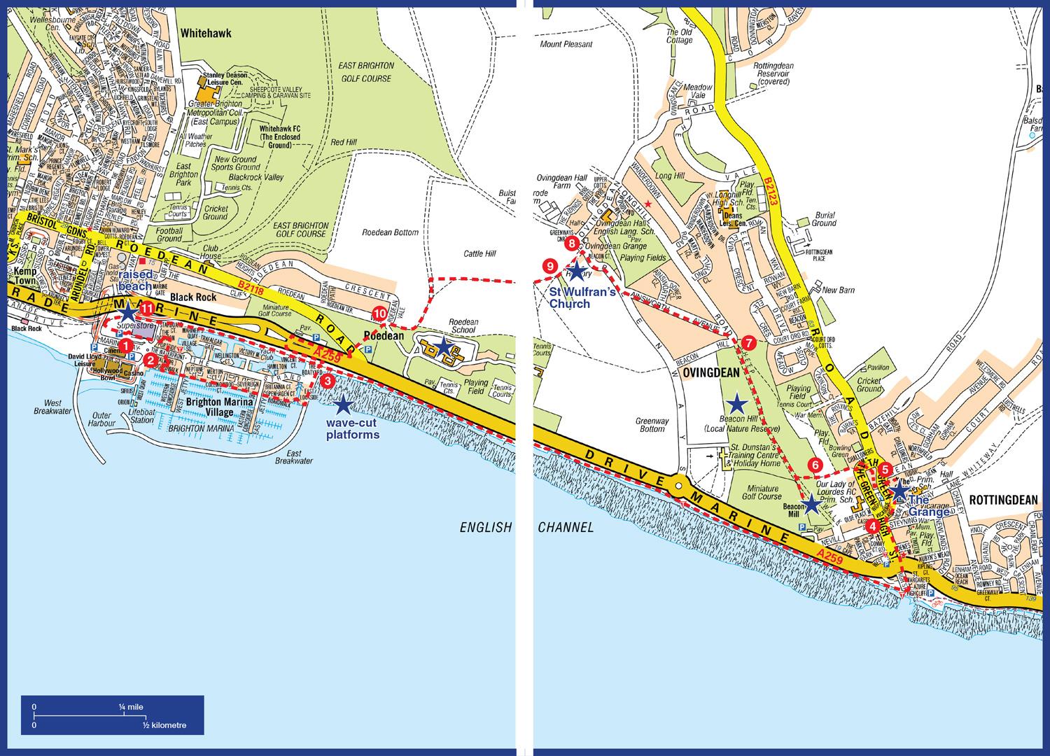 Bild: 9780008564957 | A-Z Brighton Hidden Walks | Discover 20 Routes in and Around the City