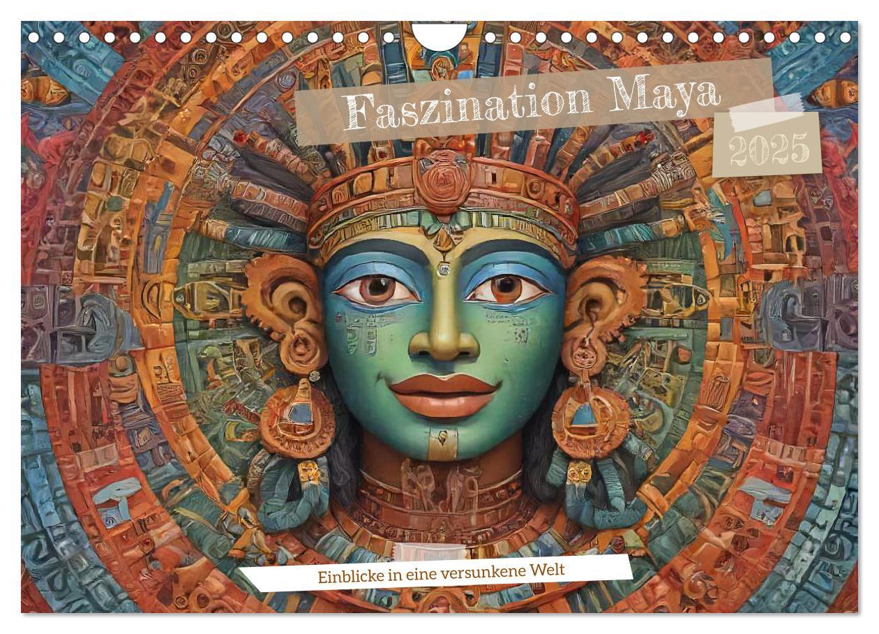 Cover: 9783457142615 | Faszination Maya: Einblicke in eine versunkene Welt (Wandkalender...