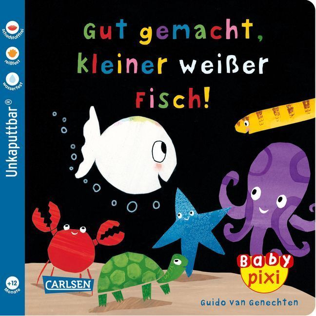 Cover: 9783551051677 | Baby Pixi (unkaputtbar) 65: Gut gemacht, kleiner weißer Fisch! | Buch