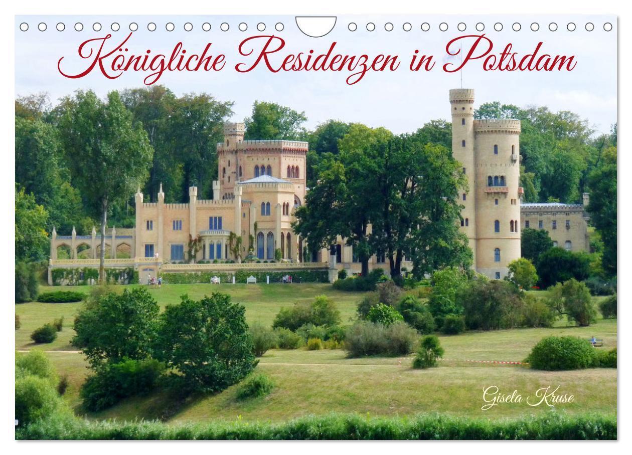 Cover: 9783675507876 | Königliche Residenzen in Potsdam (Wandkalender 2024 DIN A4 quer),...