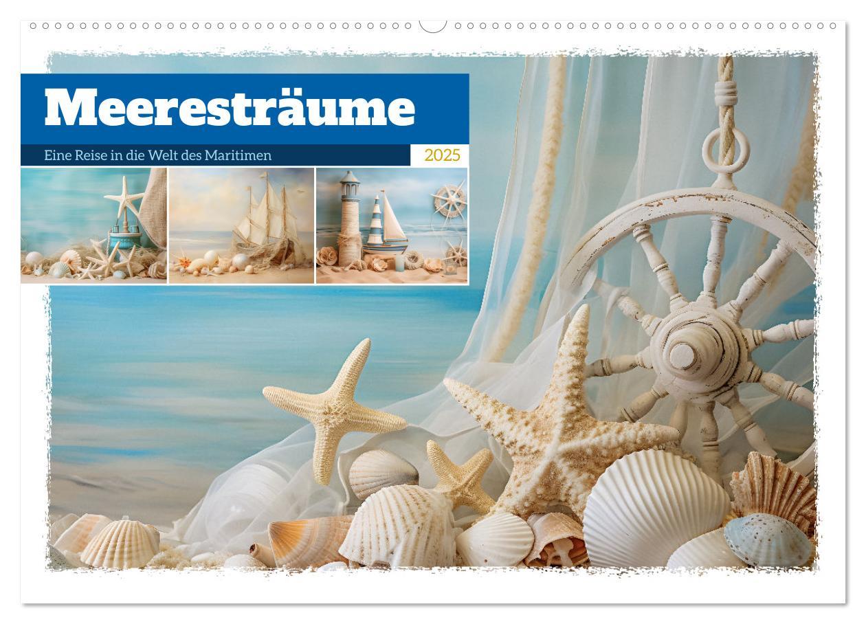 Cover: 9783383861703 | Meeresträume (Wandkalender 2025 DIN A2 quer), CALVENDO Monatskalender