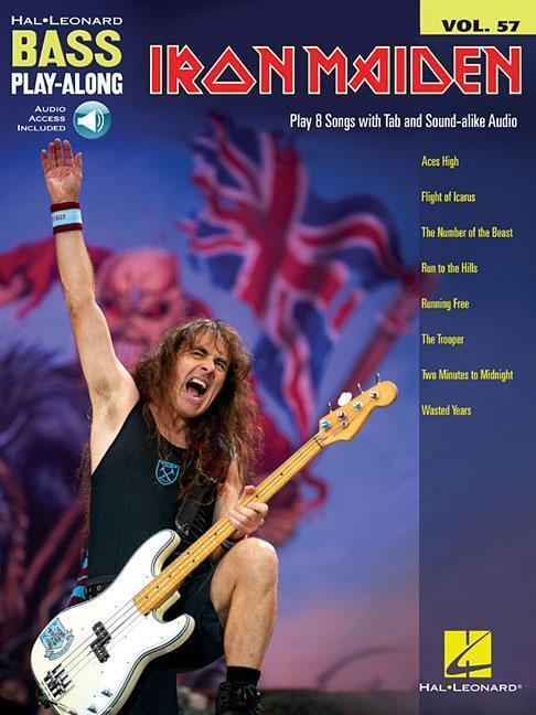 Cover: 9781540029744 | Iron Maiden | Bass Play-Along Volume 57 | Iron Maiden | HL00278398