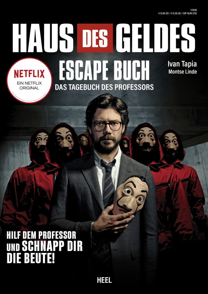 Cover: 9783966641227 | Haus des Geldes Escape-Buch, Das Tagebuch des Professors | Taschenbuch