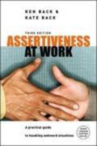 Cover: 9780077114282 | Assertiveness At Work | Ken Back (u. a.) | Taschenbuch | Englisch