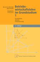 Cover: 9783790814828 | Betriebswirtschaftslehre im Grundstudium | Marion Steven (u. a.) | xiv