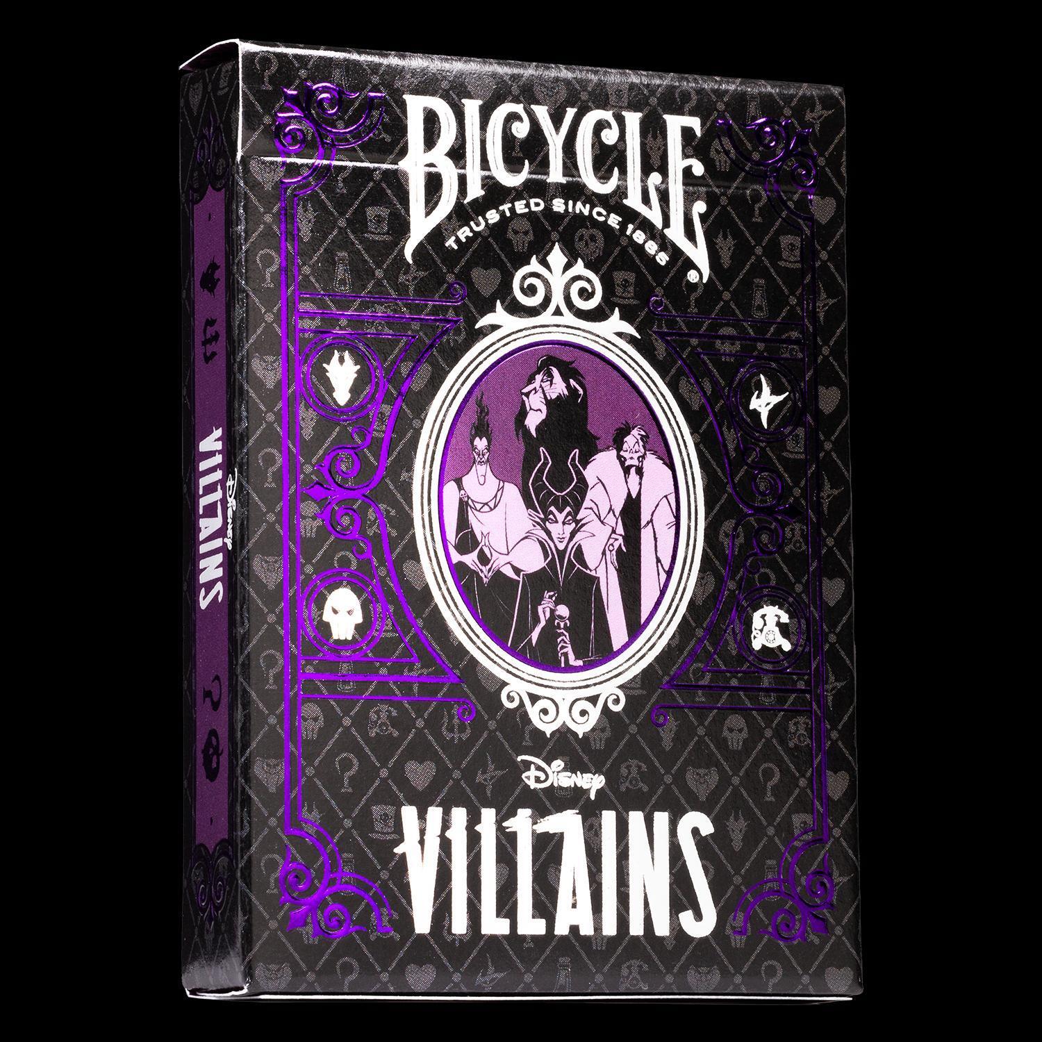 Cover: 73854095829 | Bicycle Disney - Green &amp; Purple Villains | States United | Stück