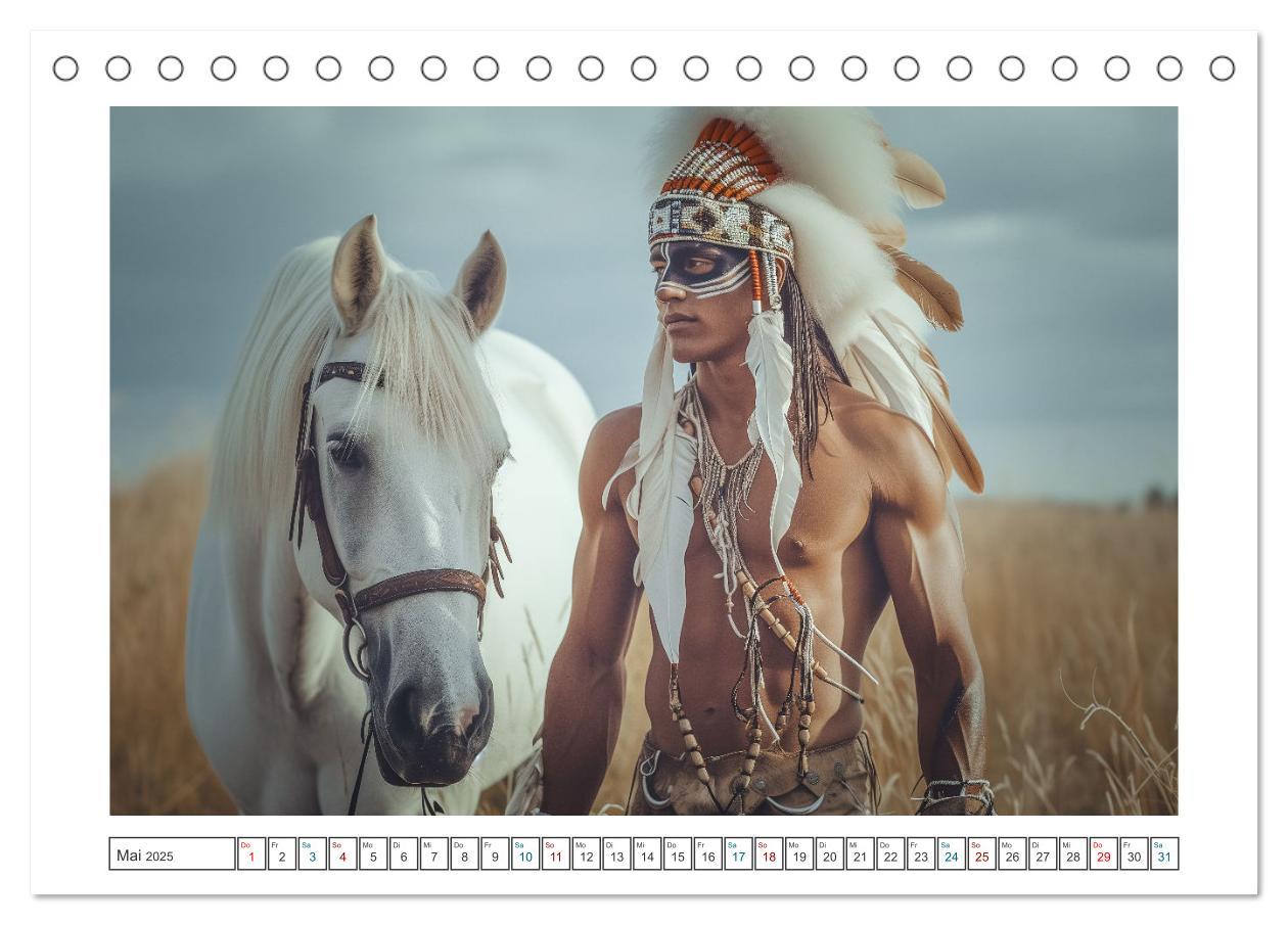 Bild: 9783457156209 | Indian Spirits (Tischkalender 2025 DIN A5 quer), CALVENDO...